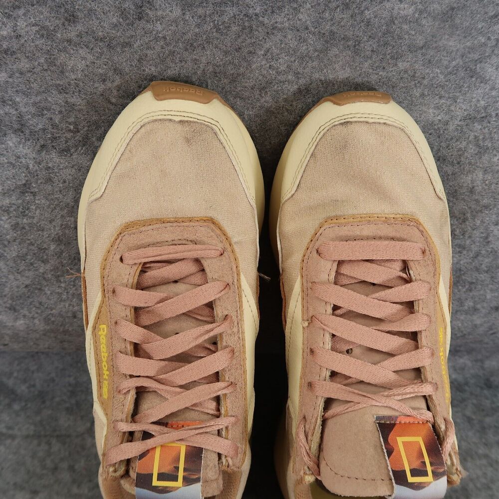 Reebok Shoes Womens 5.5 Sneakers National Geographic Lifestyle Fashion Athletic - Picture 7 of 16